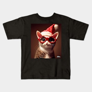 Merry Catmas Christmas Kids T-Shirt